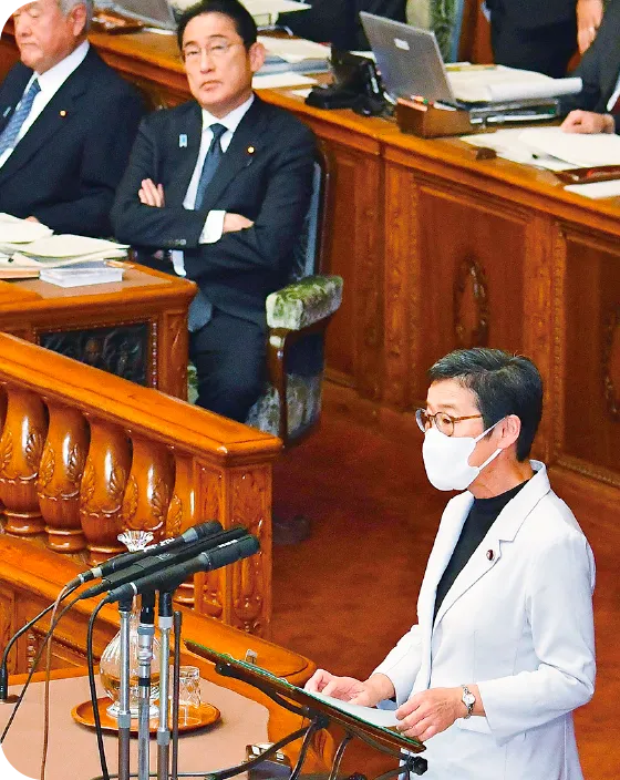 倉林明子参議院議員の活動